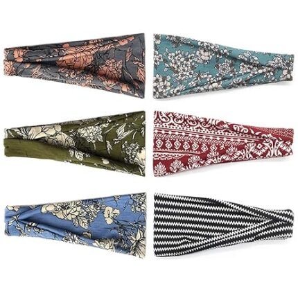 Boho Headbands For Women Fashion Wide Headband